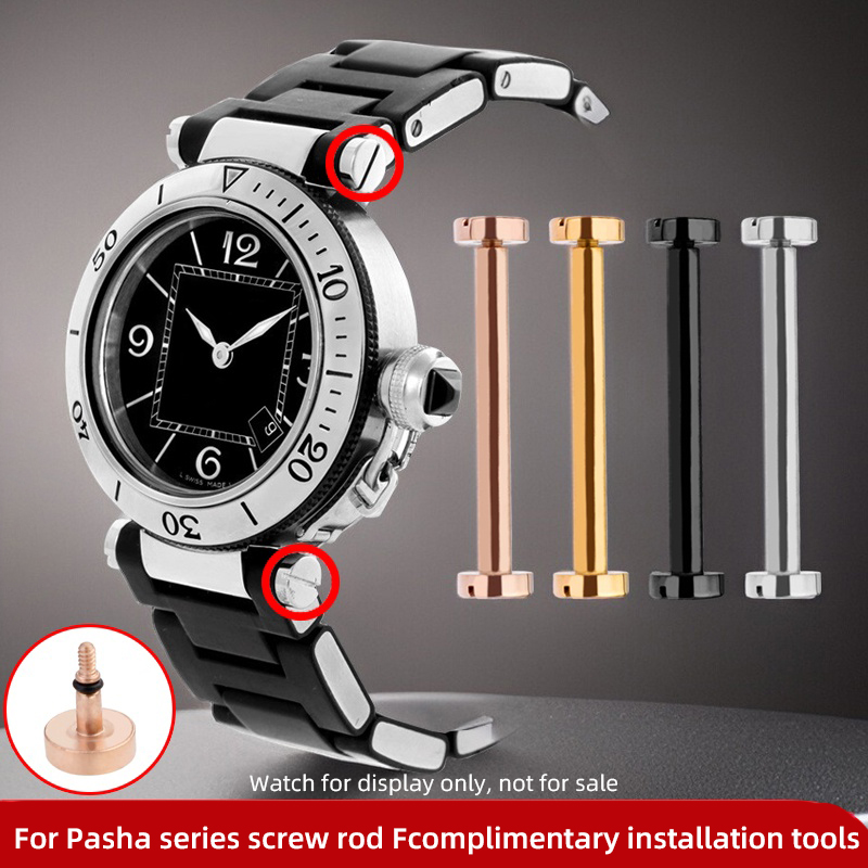 Women'S Accessories Cartier - حزام جلدي متصل للساعة ، إكسسوارات