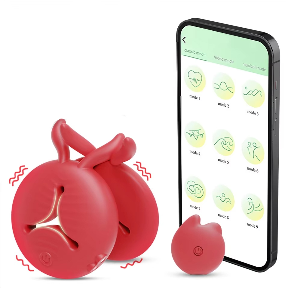 Women Accessories App - الجنس الحلمة المشابك APP التحكم هزاز