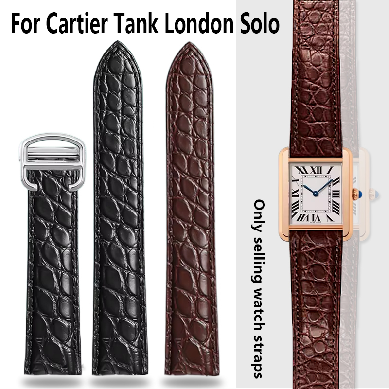 Women'S Accessories Cartier - التمساح حزام الساعات 16 18 20