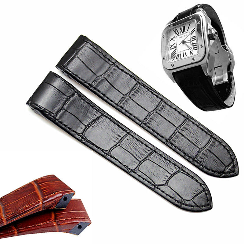 Women'S Accessories Cartier - اكسسوارات الساعات الفرقة حزام ساعة جلد