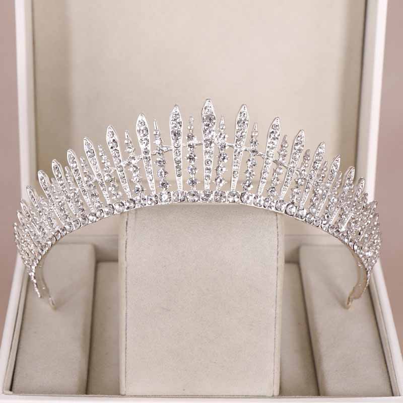 Women'S Hair Accessories Wedding - تاج زفاف أنيق، إكسسوارات شعر للعروس،