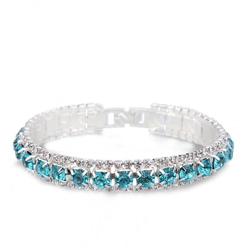 Women'S Accessories Amazon - أمازون، سوار نسائي مرصع بالكريستال، سوار