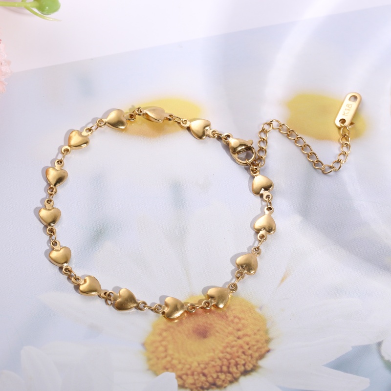 Women'S Affordable Accessories - سوار من الفولاذ المقاوم للصدأ مطلي