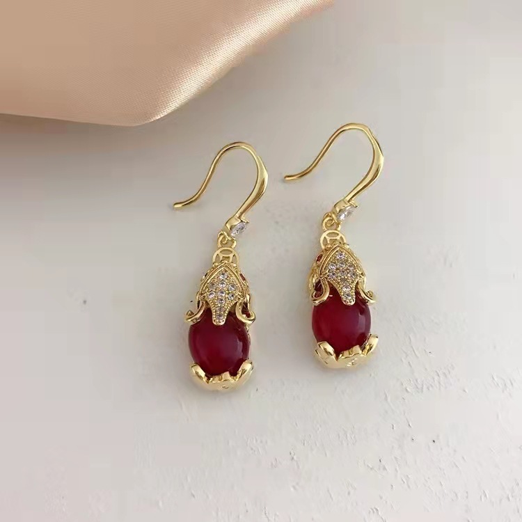 Women'S Affordable Accessories - 2025 الاتجاه Pixiu الرجعية الأحمر المرأة