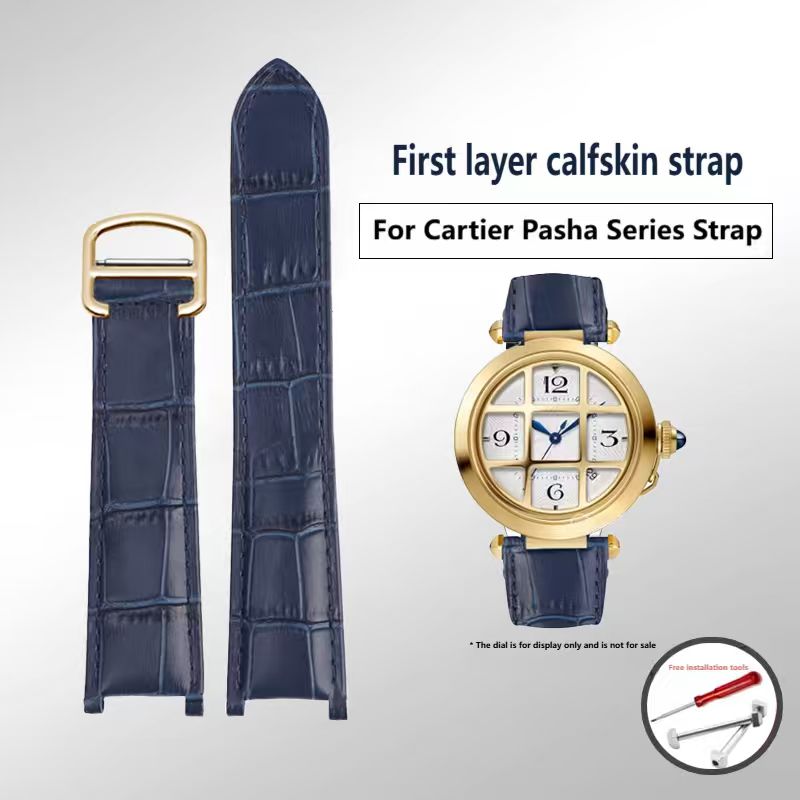 Women'S Accessories Cartier - ل كارتييه باشا جلد طبيعي حزام