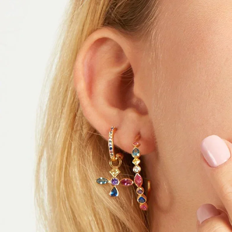 النساء 925 فضة الأذن إبرة كبير - مراجعة Statement Earrings Oversized وسعره