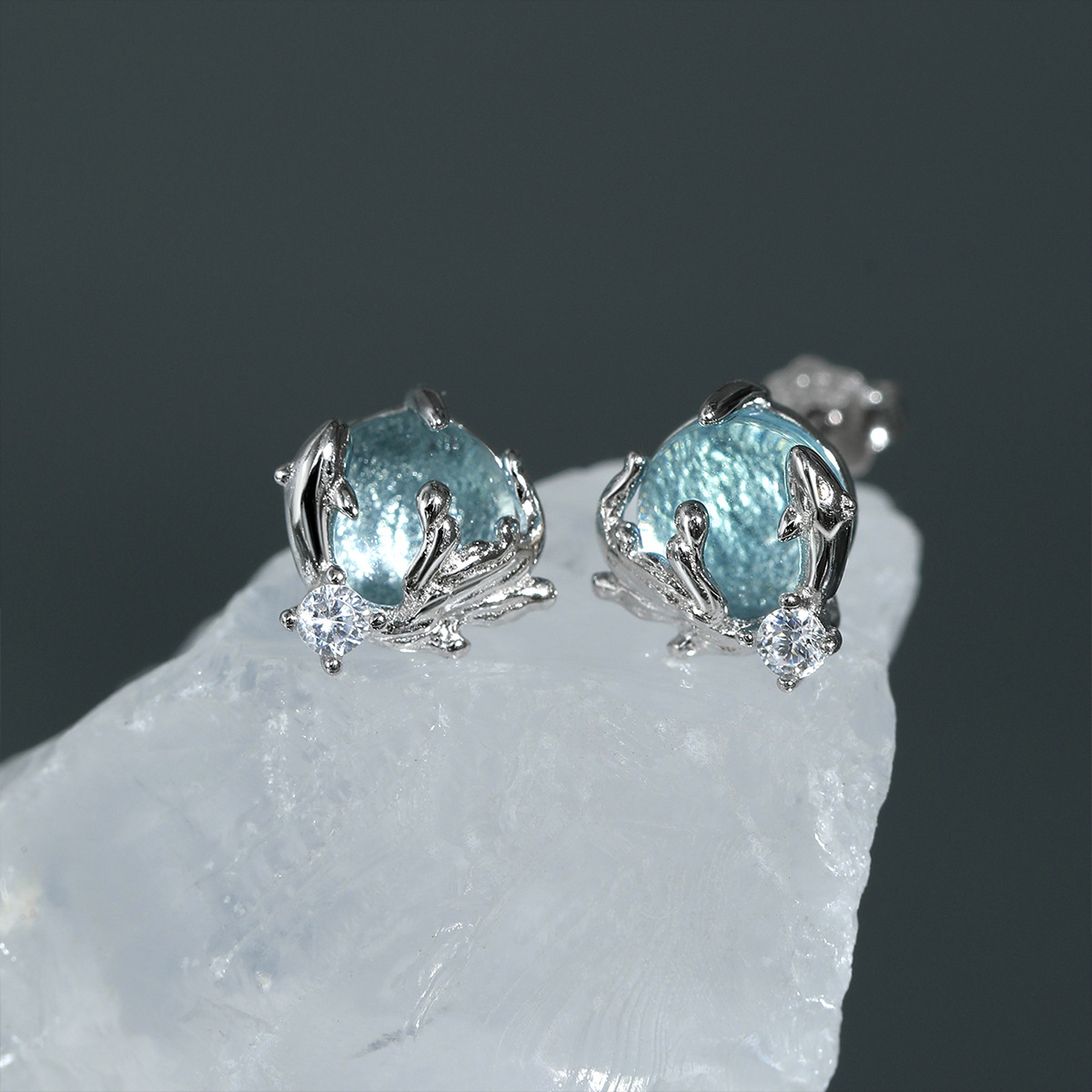 أقراط أنيقة من الفضة الإسترلين - مراجعة Statement Earrings Oversized وسعره