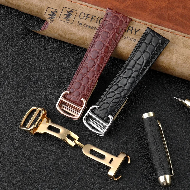 التمساح حزام الساعات 16 18 20  - مراجعة Women'S Accessories Cartier وسعره