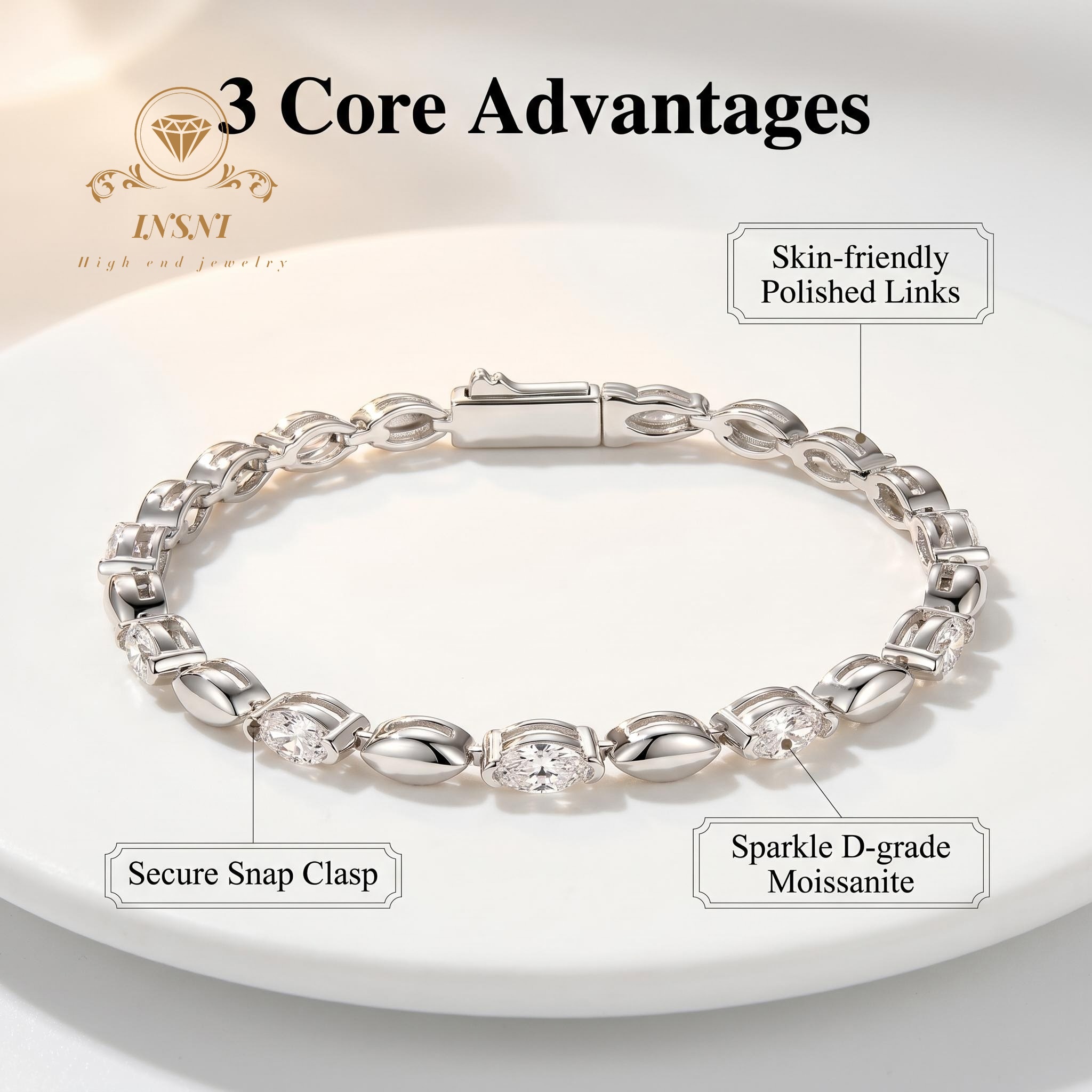 سوار فاخر بأسعار معقولة من الف - مراجعة Women'S Affordable Accessories وسعره