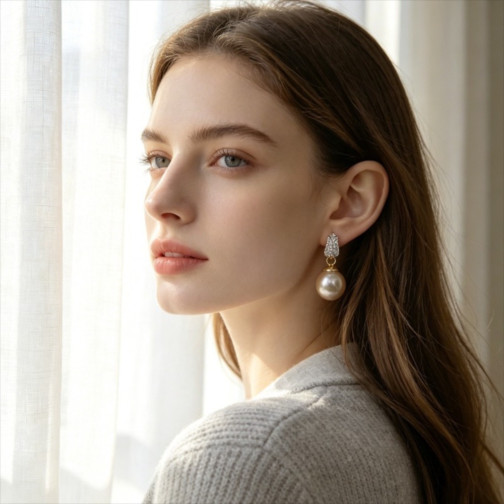 زوج واحد من الأقراط الفاخرة عل - مراجعة Women'S Affordable Accessories وسعره