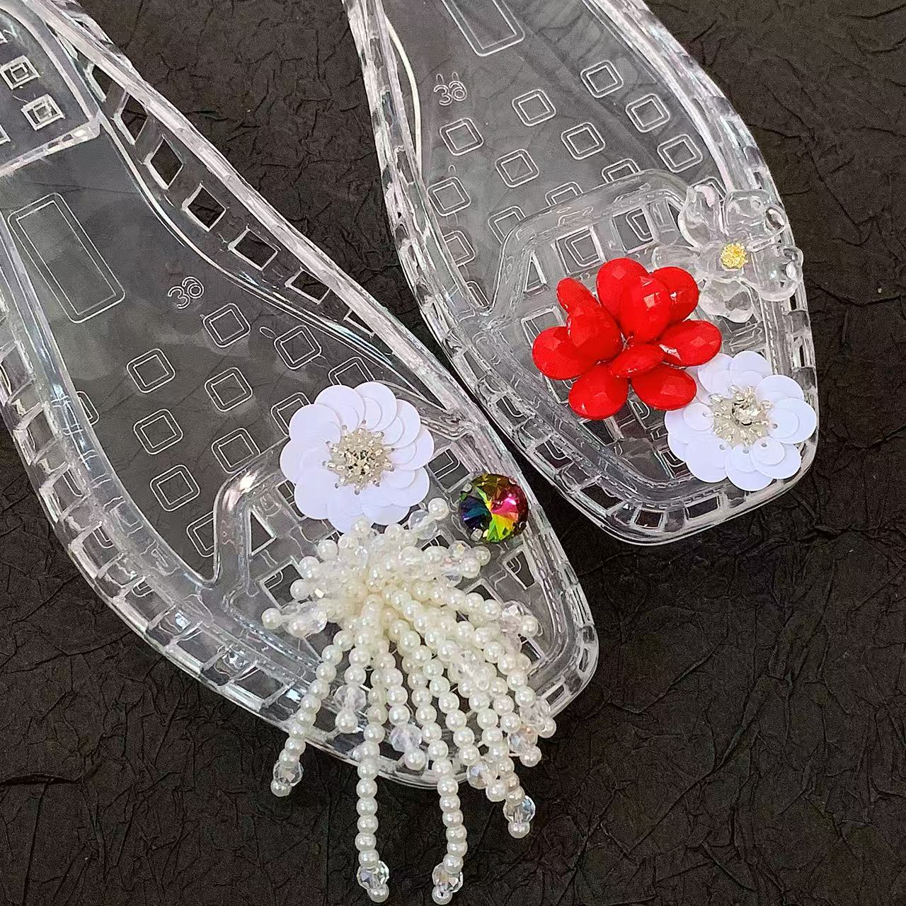 أحذية جيلي كريستال للنساء، أحذ - مراجعة Women'S Accessories For Shoes وسعره