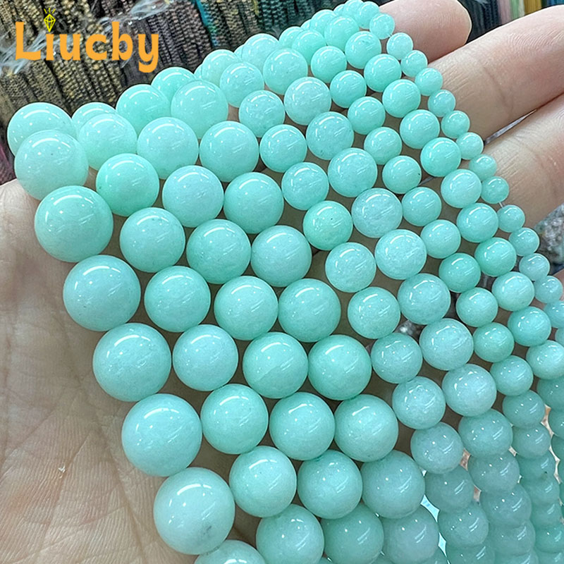 خرز من حجر الكالسيدوني الأخضر  - مراجعة Women'S Accessories Amazon وسعره