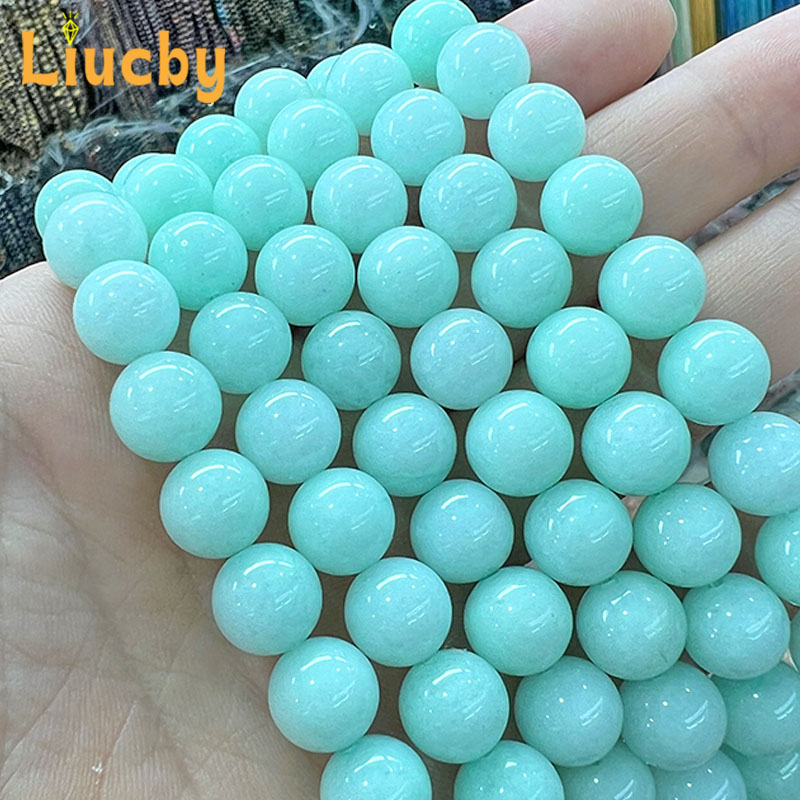 خرز من حجر الكالسيدوني الأخضر  - مراجعة Women'S Accessories Amazon وسعره