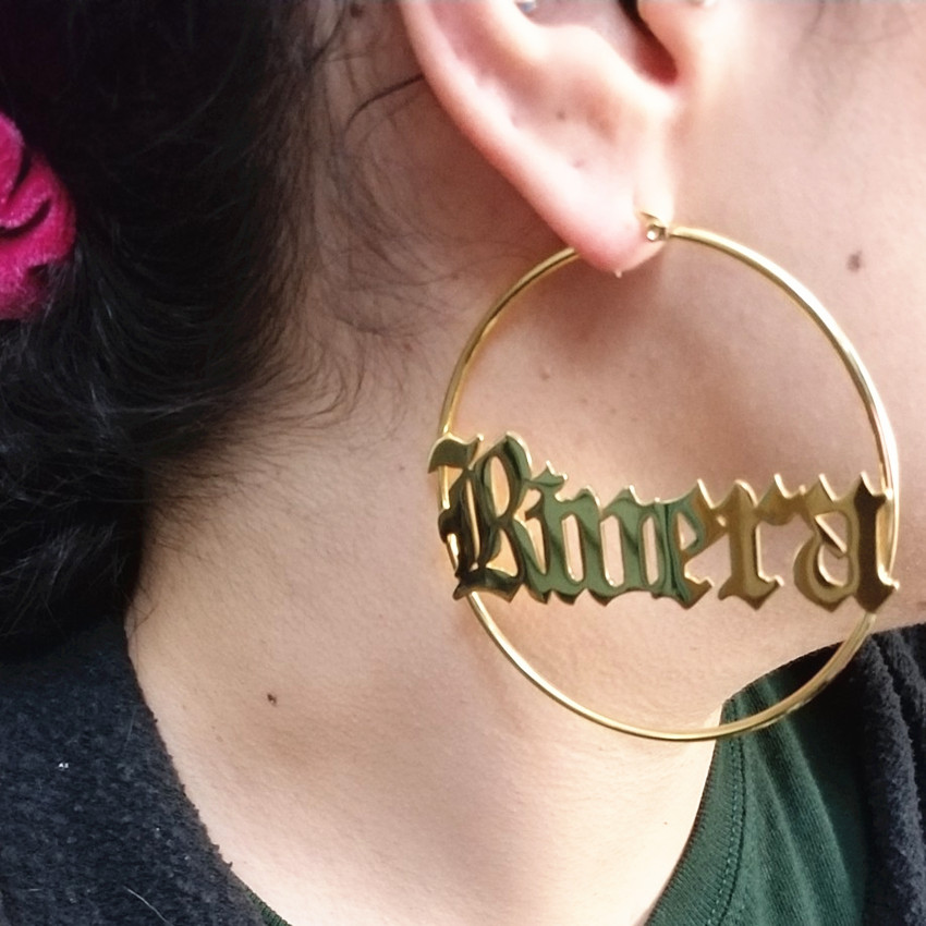 شخصية النساء الأقراط الكبيرة م - مراجعة Statement Earrings Oversized وسعره