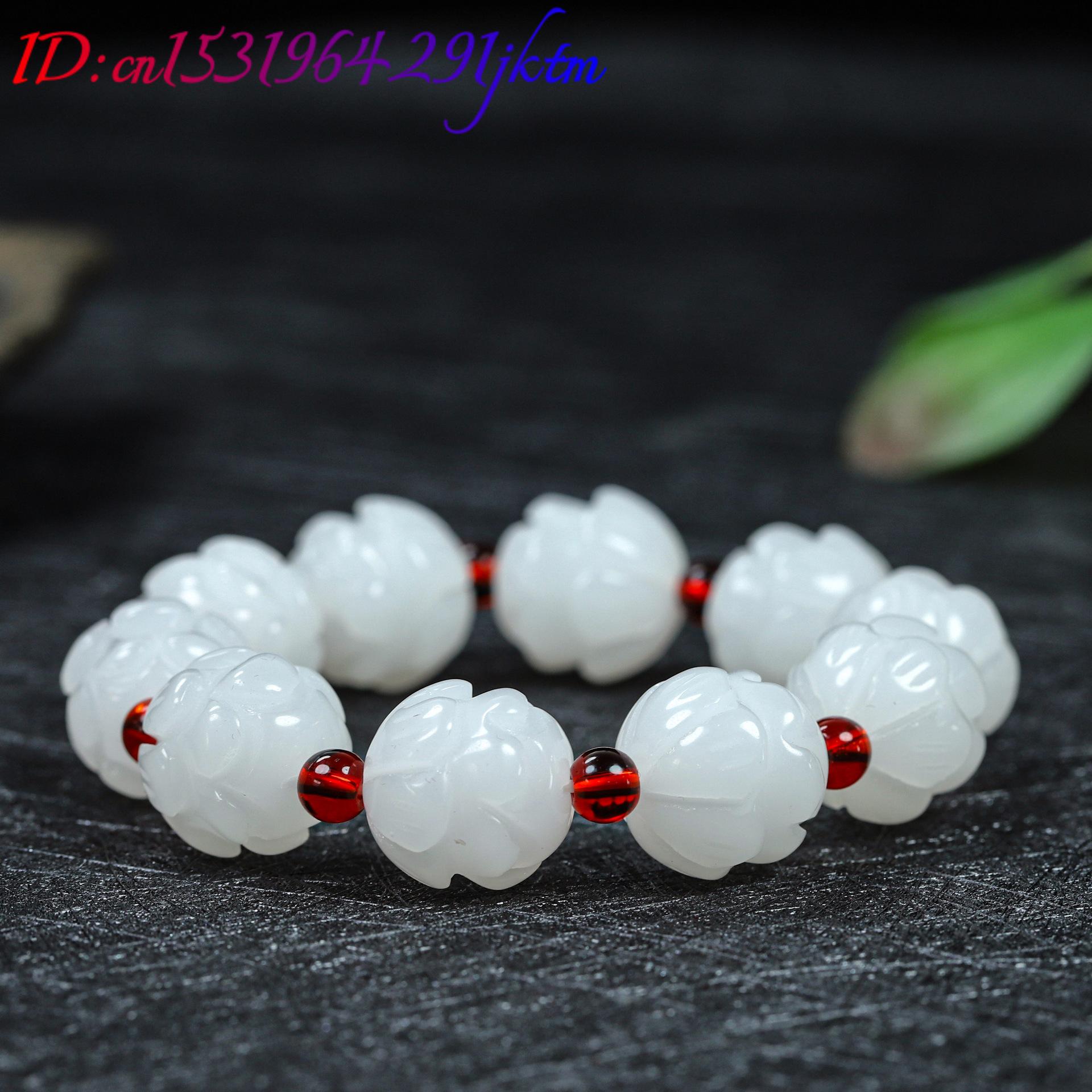 إكسسوارات سوار اللوتس من اليشم - مراجعة Woman Accessory وسعره