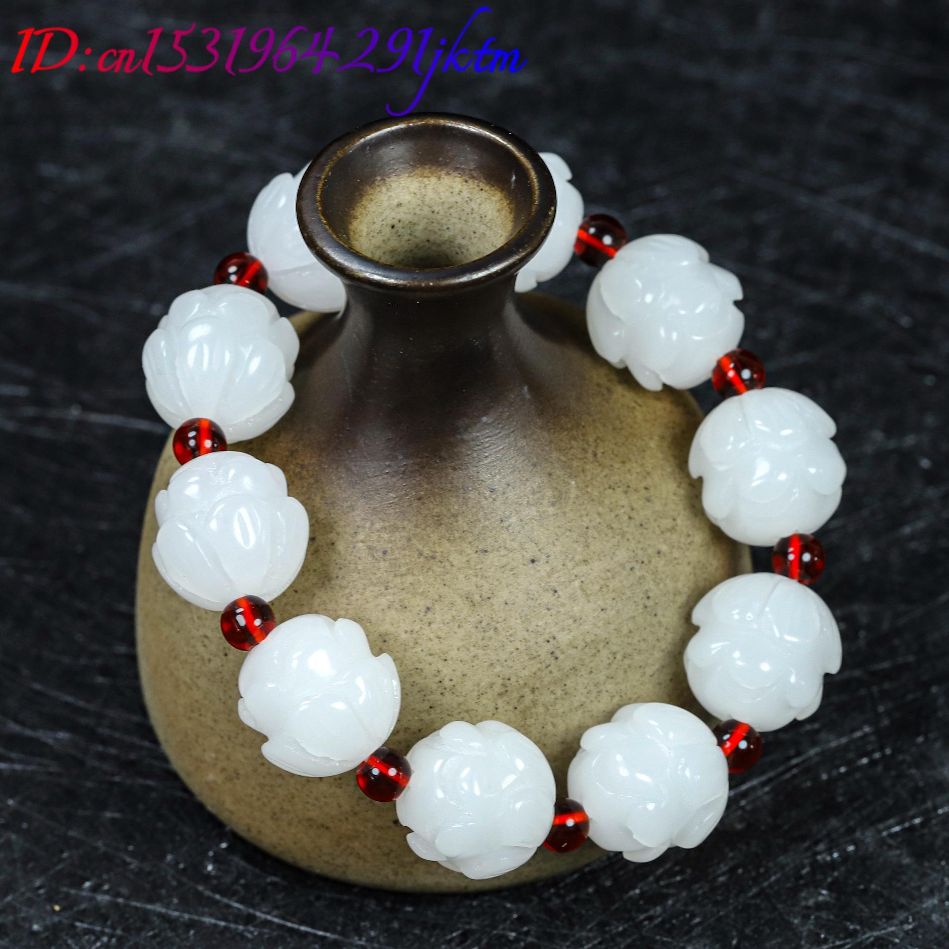 إكسسوارات سوار اللوتس من اليشم - مراجعة Woman Accessory وسعره