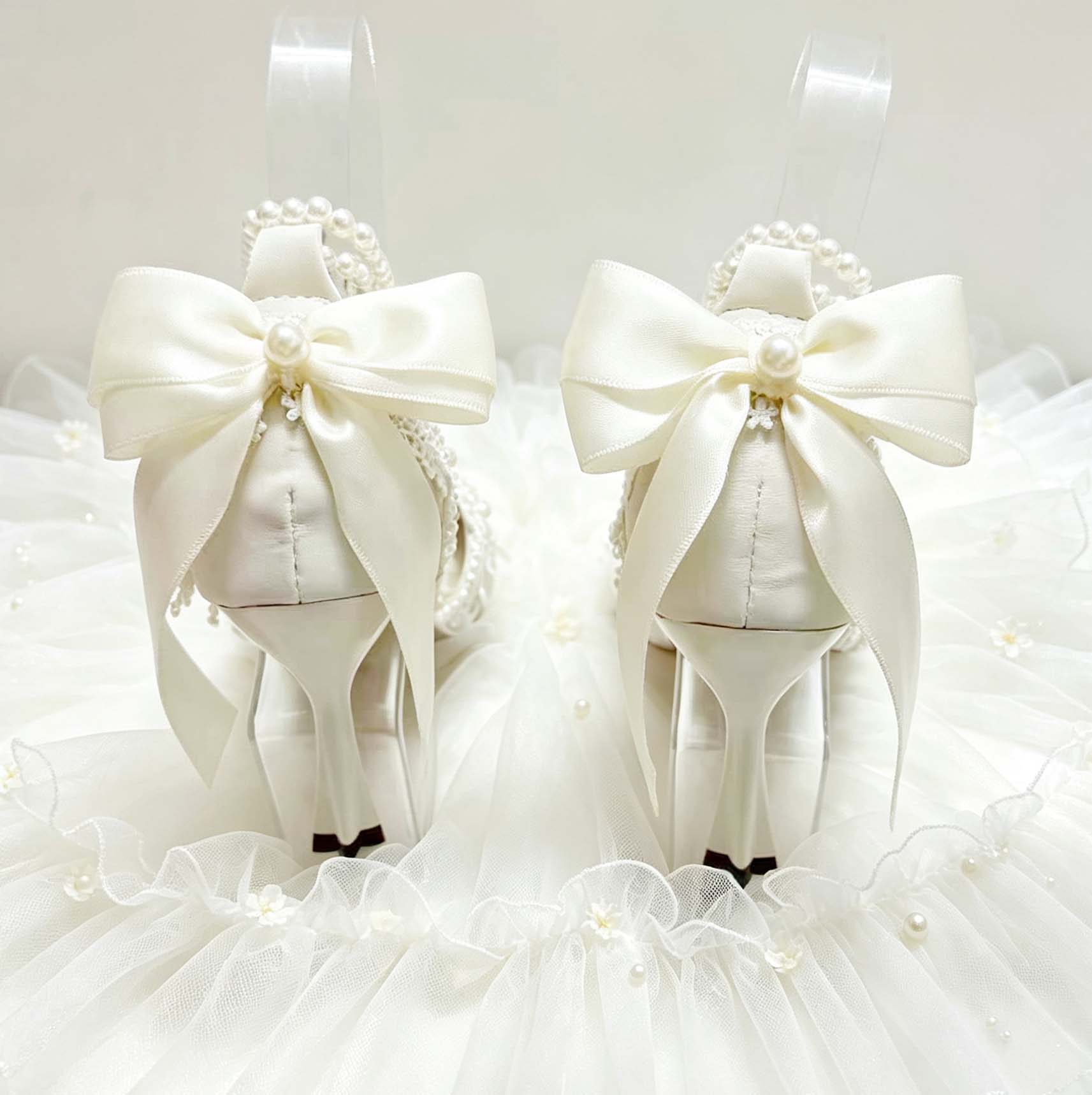 أحذية نسائية ذات كعب عالٍ مزين - مراجعة Women'S Accessories For Shoes وسعره