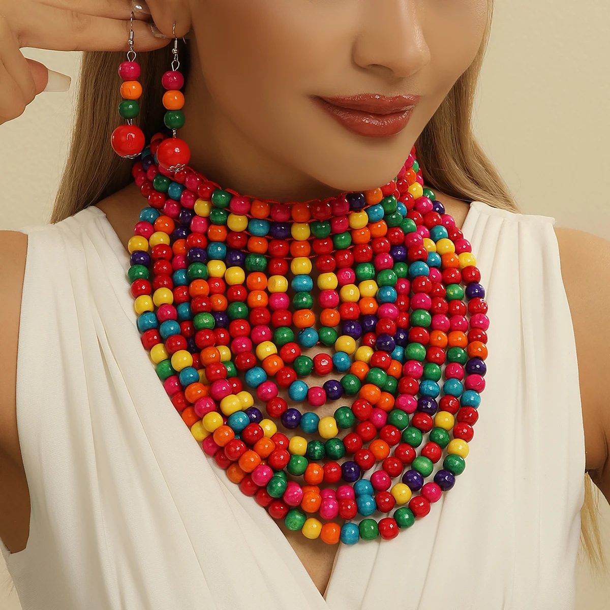 مجموعة قلادة متعددة الطبقات مه - مراجعة Women'S Accessories Amazon وسعره