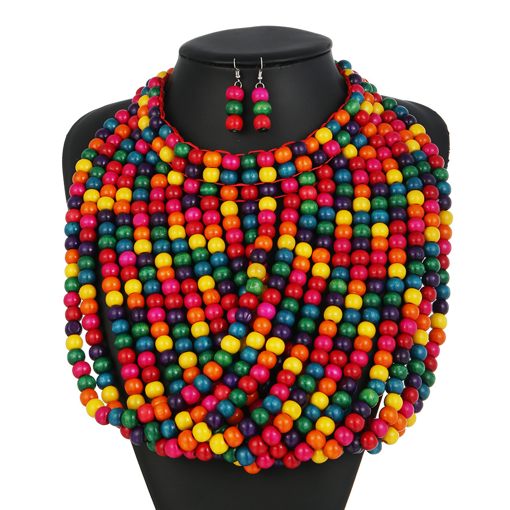 مجموعة قلادة متعددة الطبقات مه - مراجعة Women'S Accessories Amazon وسعره