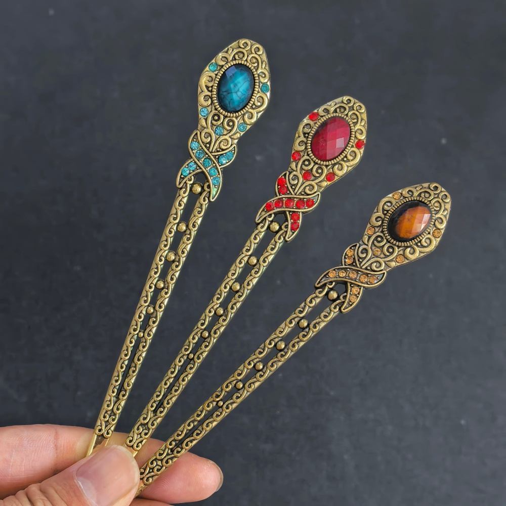 دبابيس شعر معدنية عتيقة للنساء - مراجعة Women Knight Accessories وسعره