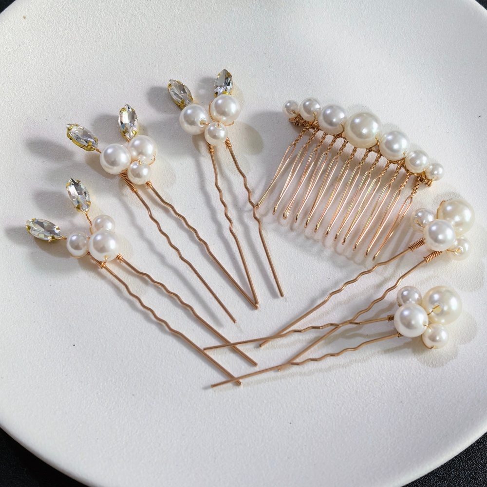 مجموعة مشابك شعر من الكريستال  - مراجعة Women Knight Accessories وسعره