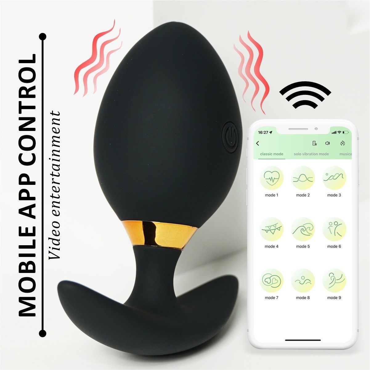 هزاز شرجي على شكل قضيب ذكري مع - مراجعة Women Accessories App وسعره
