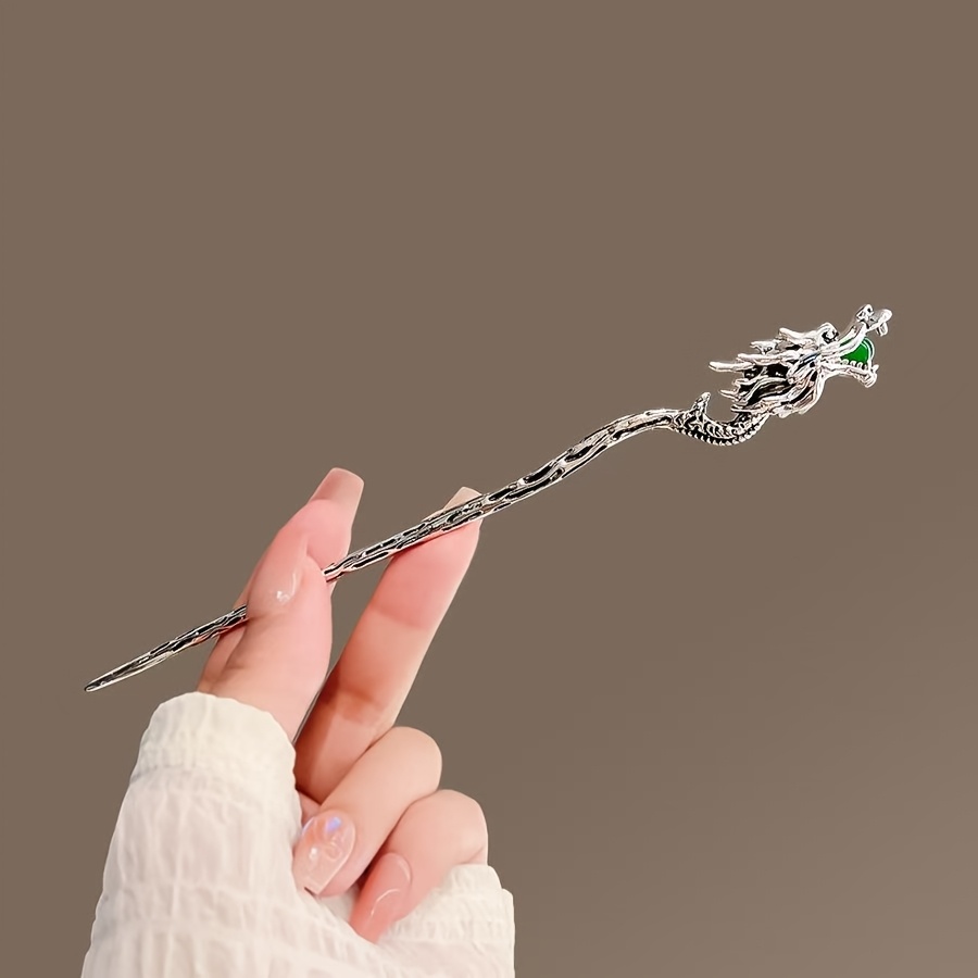 1 قطعة دبوس شعر على شكل تنين ع - مراجعة Women Knight Accessories وسعره