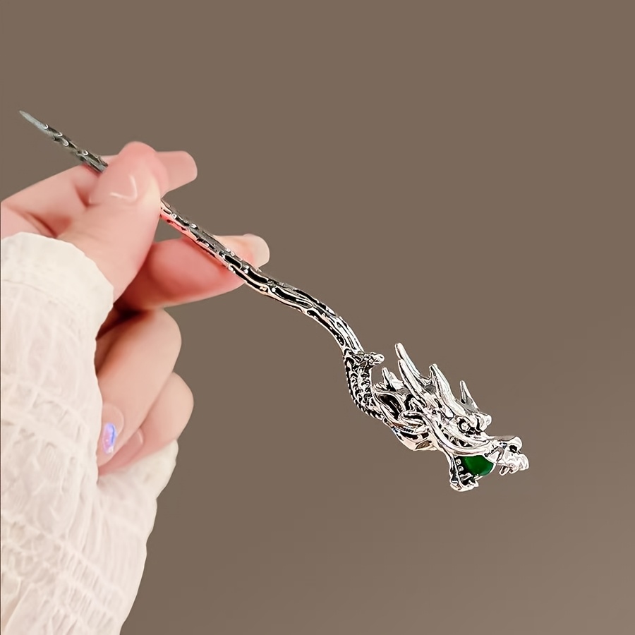 1 قطعة دبوس شعر على شكل تنين ع - مراجعة Women Knight Accessories وسعره