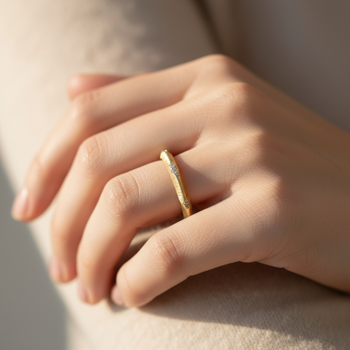خاتم مويسانيتي مطلي يدويًا من  - مراجعة Women'S Affordable Accessories وسعره